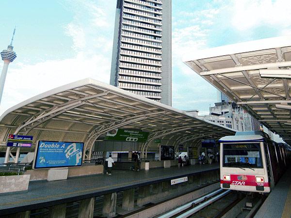 Electrical works on LRT LINE 3